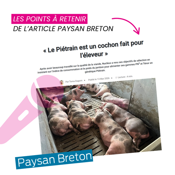 PN3 et TENOR Nucléus : une génétique “faite pour l’éleveur” !